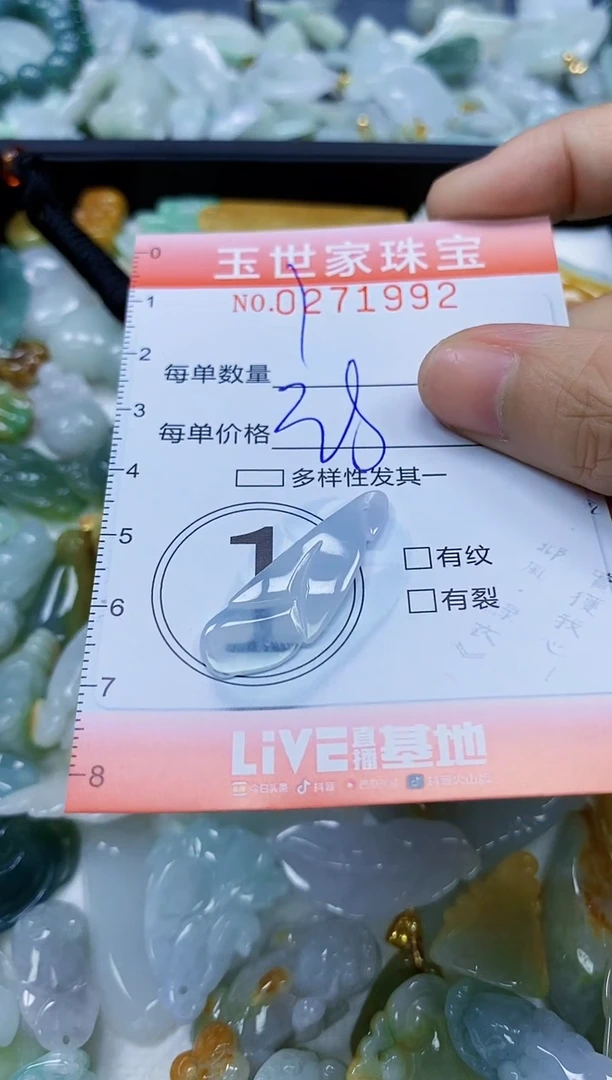 翡翠未镶嵌颈饰闪购0271992
