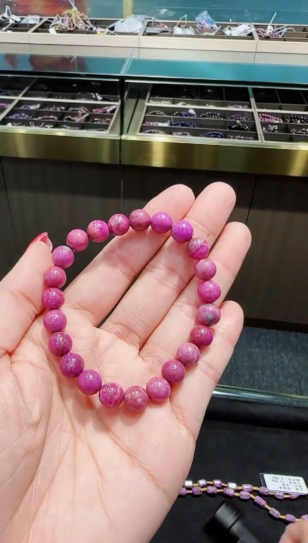 未镶嵌苏纪石（舒俱来）手串南非老矿料舒俱来