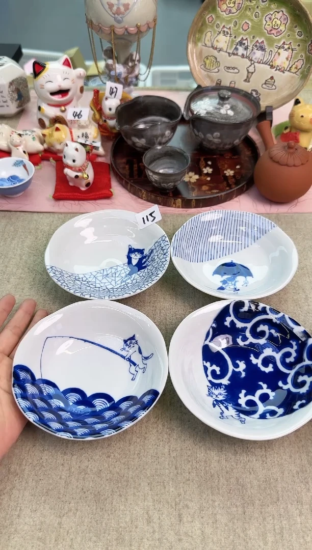 瓷片辰辰的瓷器好看到爆