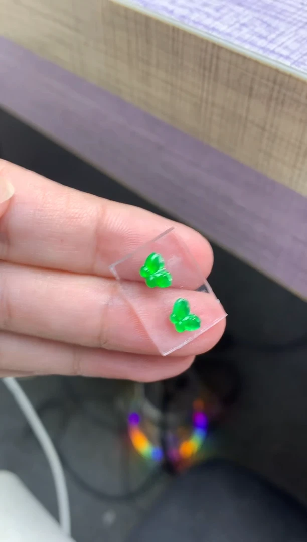 未镶嵌定制翡翠颜毛货