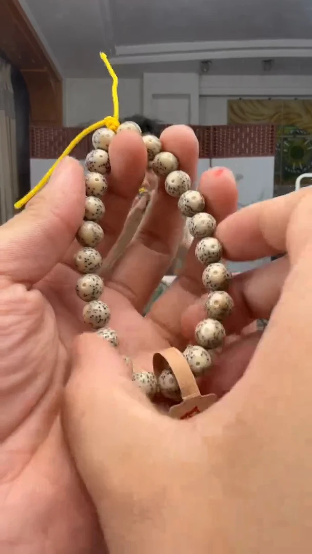 手串星月菩提10圆珠带月手持编号0002