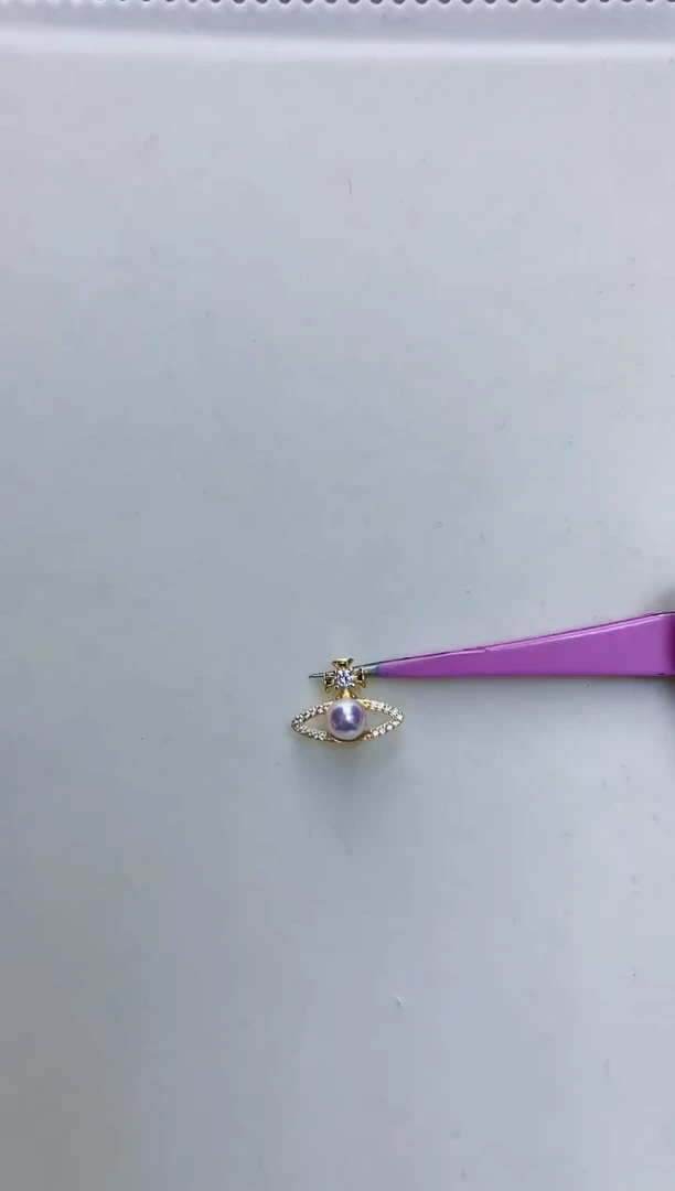 【闪购商品】海水珍珠饰品银S925镶嵌土星吊坠