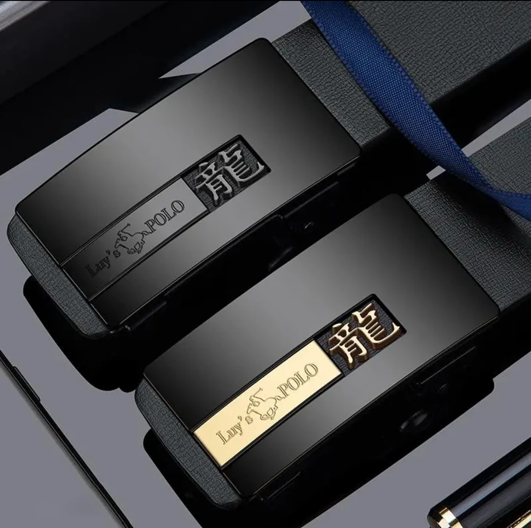 【十二生肖】父亲节礼物正品保罗男士皮带裤带商务内穿腰带自动男生