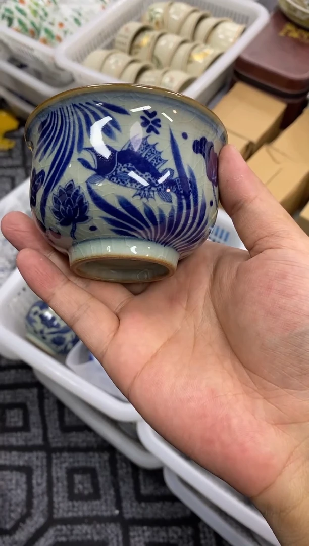 陶瓷老陶泥工艺茶具容量约160