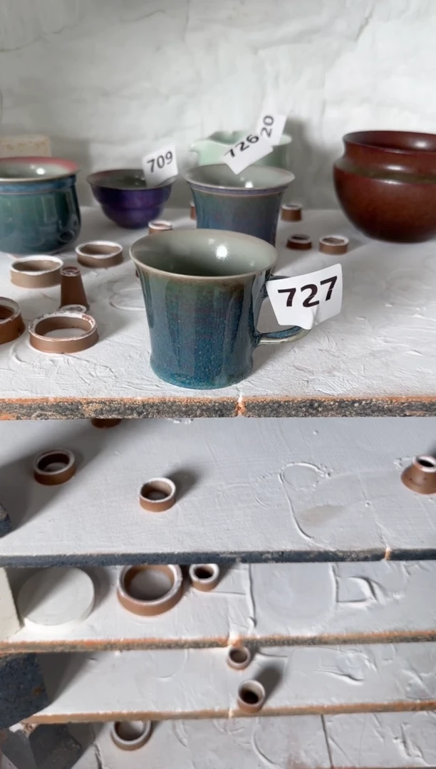 【闪购商品】727 微微瑕福利 原矿釉 咖啡杯