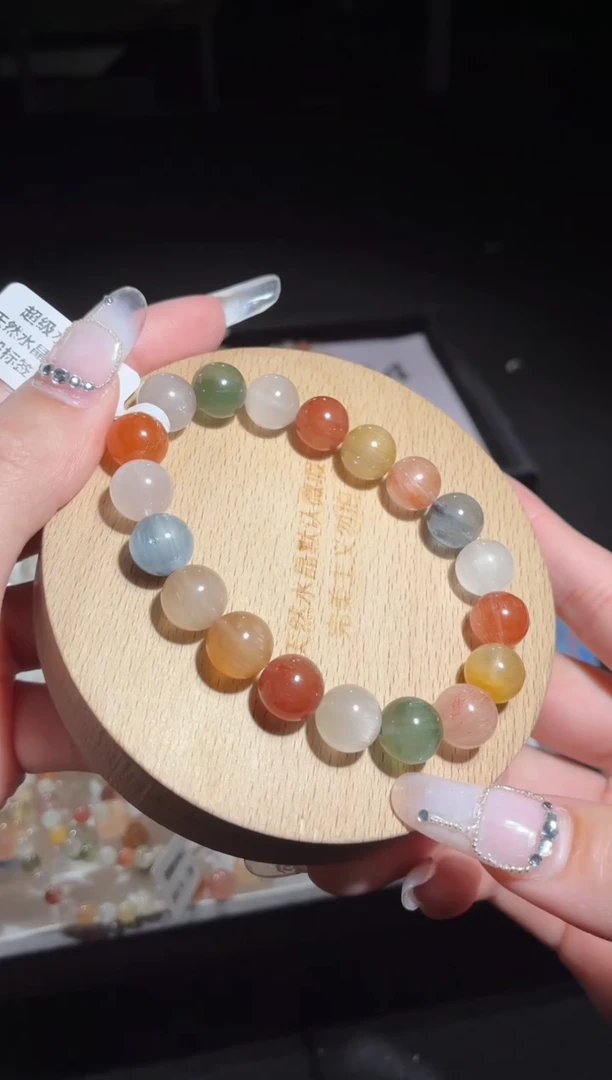 未镶嵌手链水晶54号多样性发一B 10+