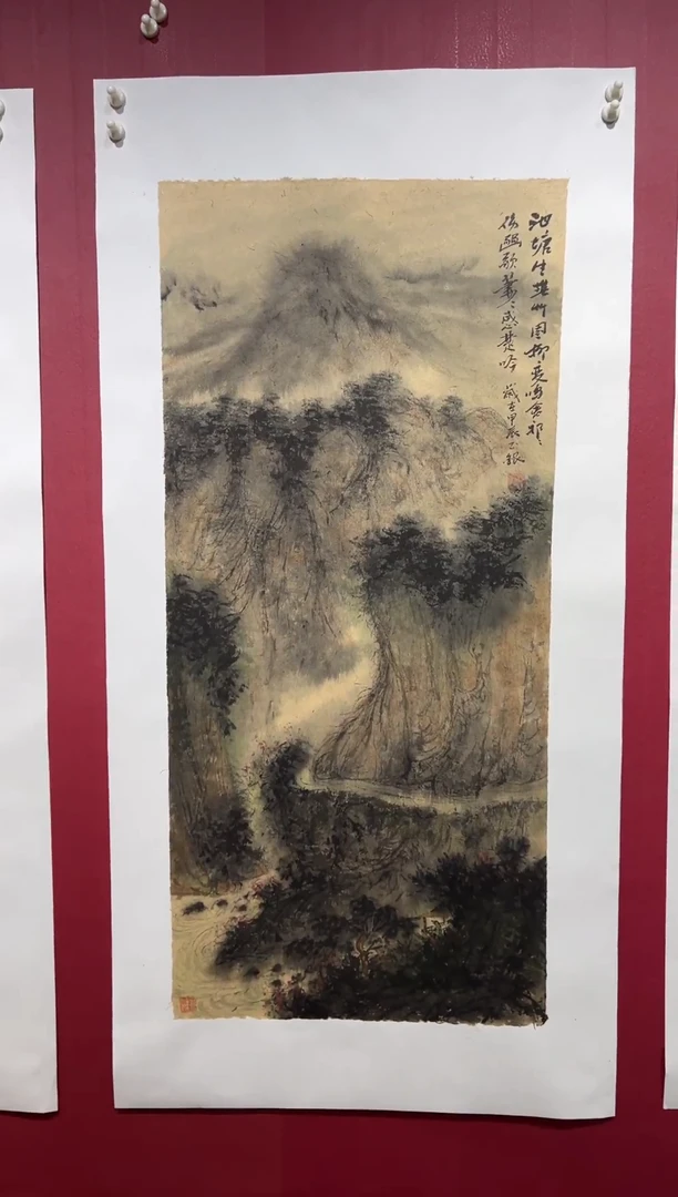 国画手绘 国画 书法