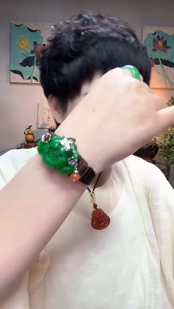 吊坠(赠链)合金翡翠630
