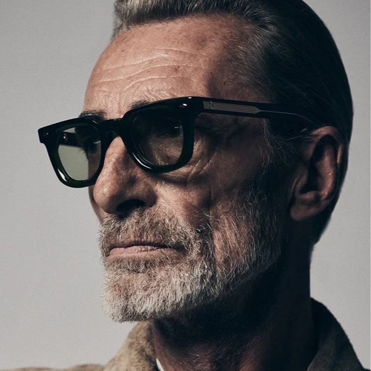 JM&BC 老钱系列欧美底蕴板材钛眼镜