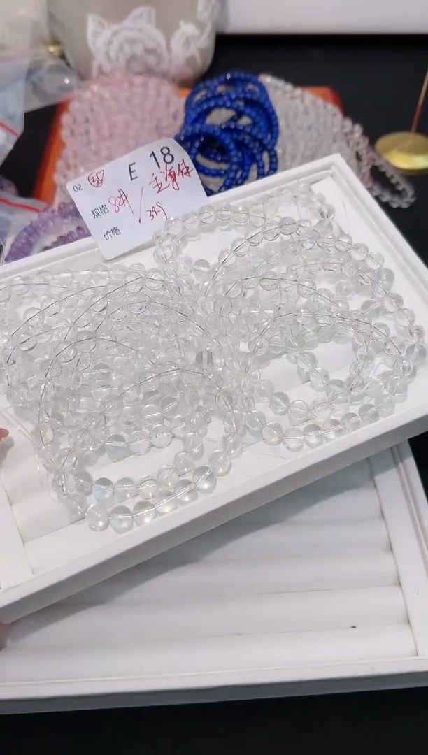 【闪购商品】水晶手串未镶嵌多样性发一E18