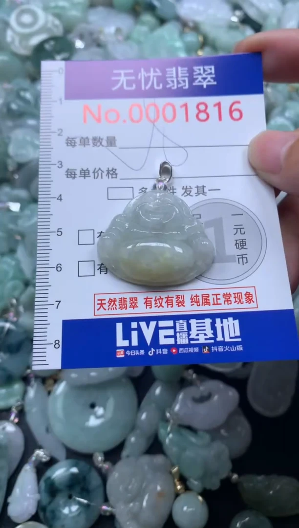 颈饰未镶嵌翡翠1816