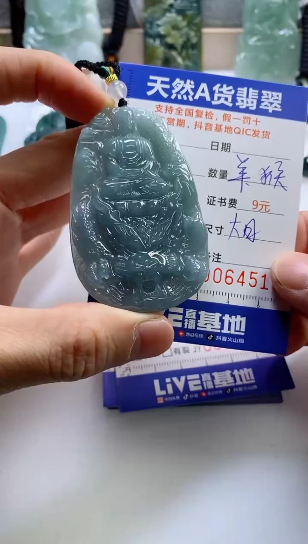 【闪购商品】翡翠挂件未镶嵌