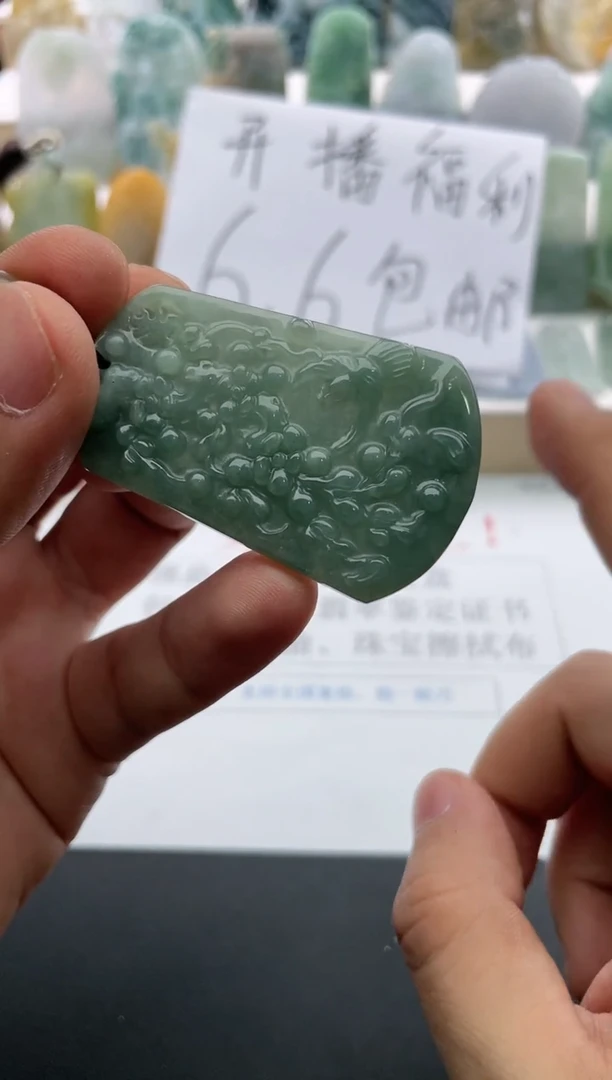 【闪购商品】翡翠颈饰未镶嵌..../1/21/ 98