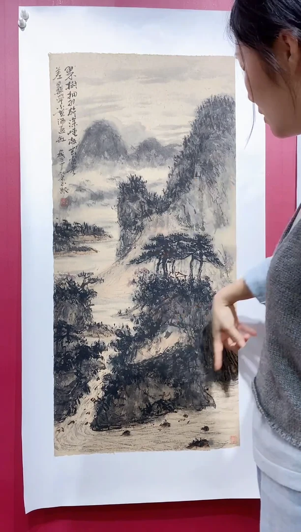 国画手绘国画作品