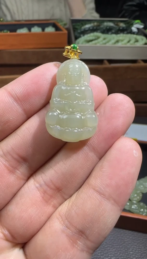 【闪购商品】和田玉【海121】27未镶嵌9001