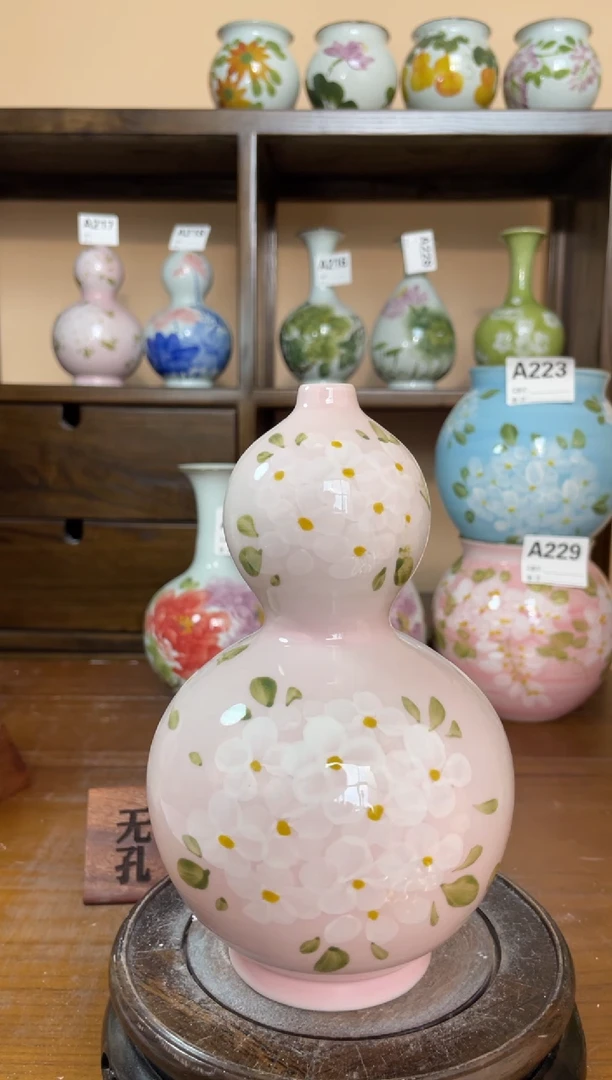 瓶景德镇手绘陶瓷花瓶 源头工厂