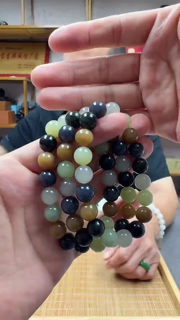 未镶嵌手链和田玉12多样性发货·拍一发一