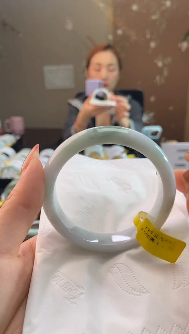 未镶嵌手镯翡翠57.3圈口t