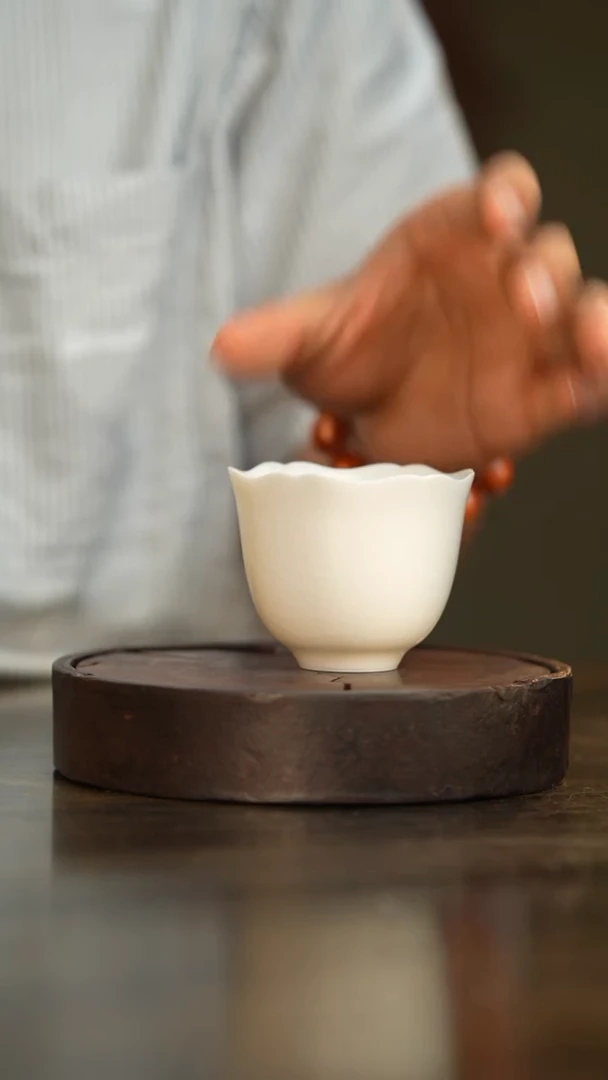 135柴房陶瓷汝瓷杯