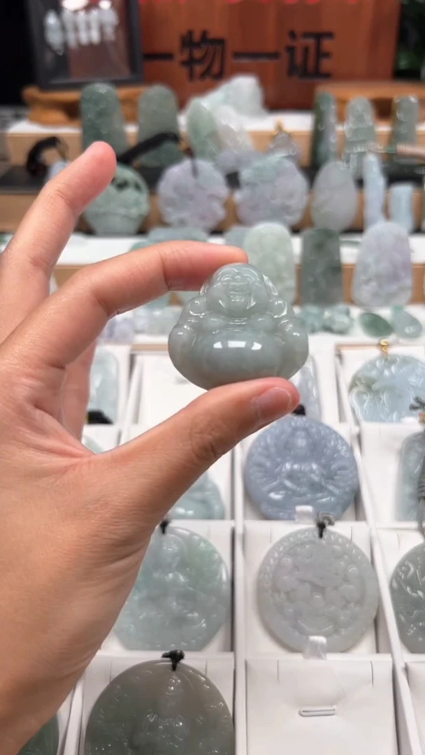 【闪购商品】翡翠颈饰未镶嵌天然A货翡翠1/20/42