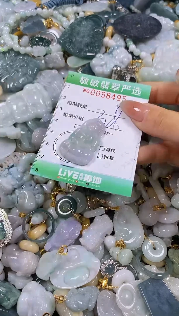 【闪购商品】翡翠颈饰未镶嵌闪购0098495