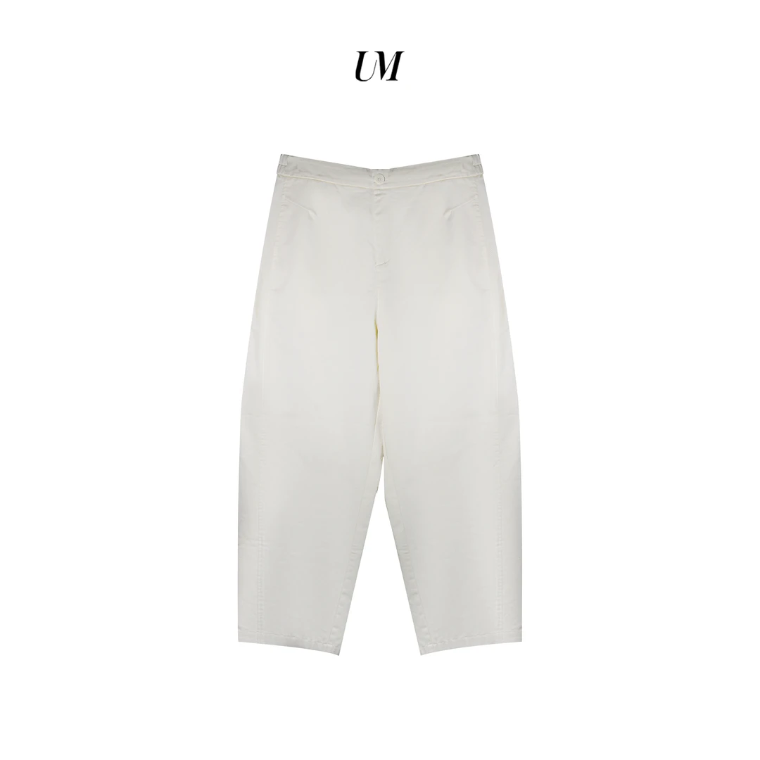 【U.M】气球裤莱赛尔纯色水洗舒适中高腰简约百搭