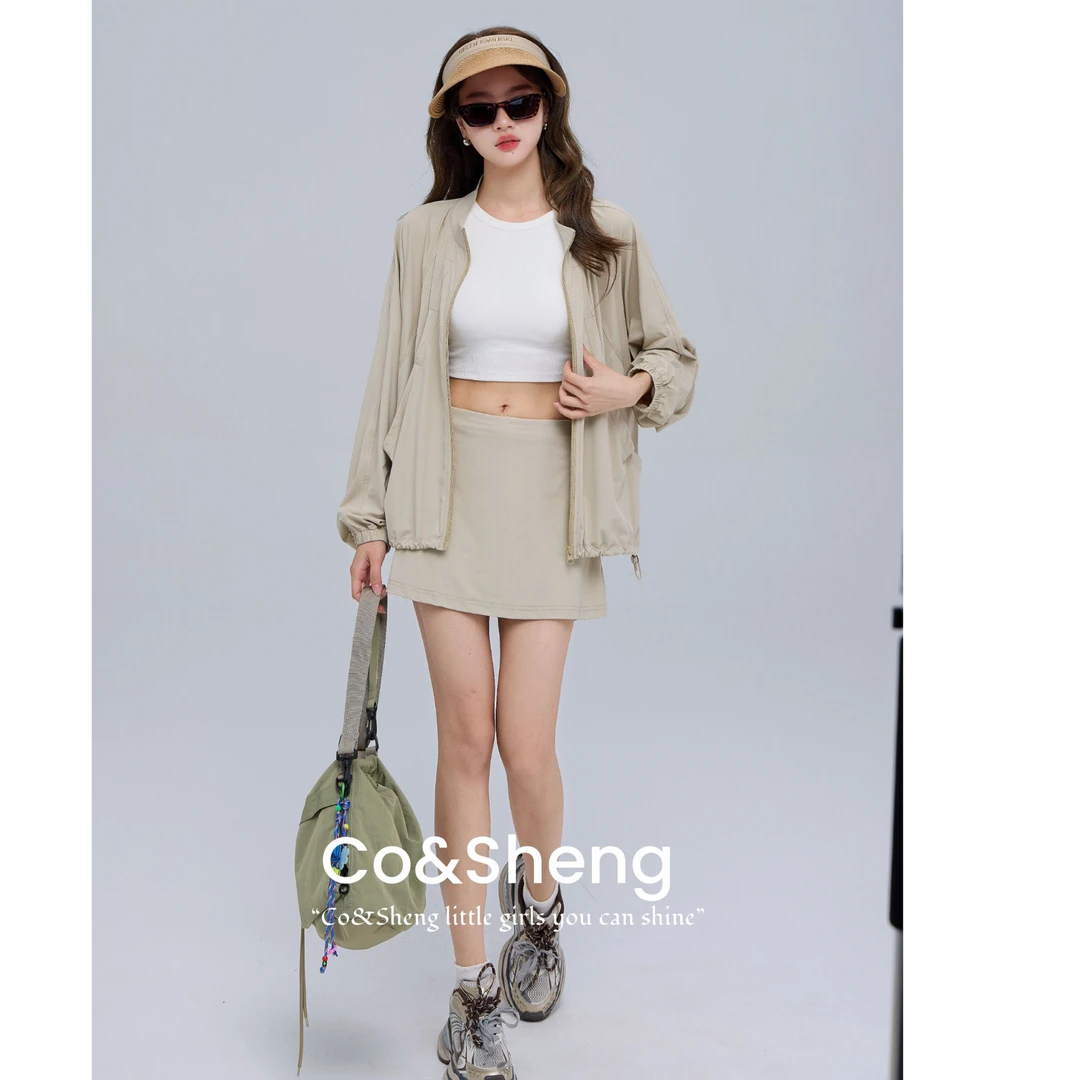 日光结界/co&sheng重生小个子定制防晒外套夏季户外高领凉感运动