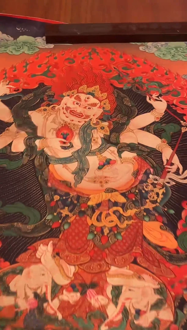 装裱画精美唐卡tk1638