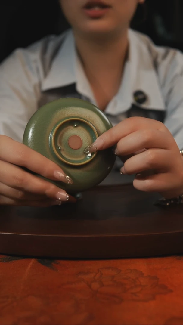 杯子099普洱 柴烧 汝州原产地原矿仿古老釉