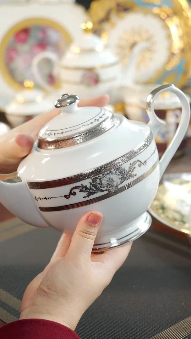 【闪购商品】瓷片茶壶福利价福利价