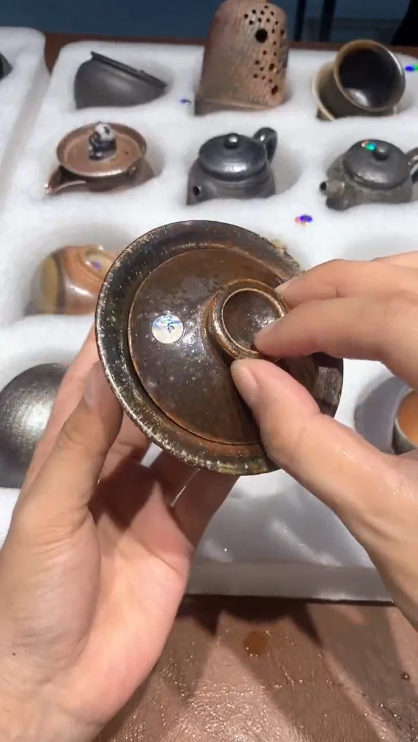 奢瓷/瑞寅柴烧茶器（盖碗）625