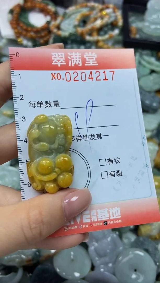 颈饰未镶嵌翡翠闪购0204217