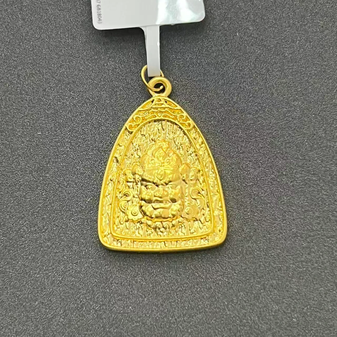 【夏夏专享】足金999 三角黄财财 GP 1.01 攒金有道