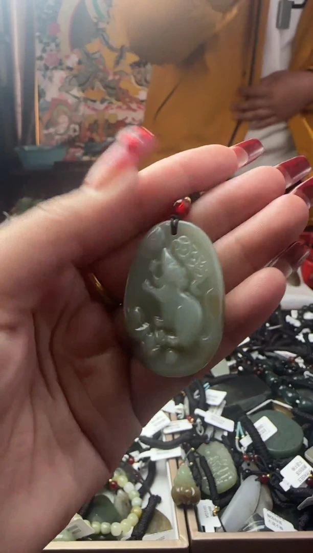 颈饰未镶嵌和田玉7373785