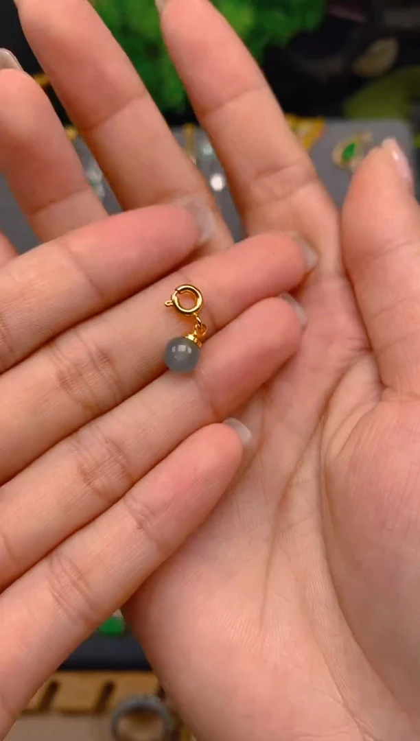 吊坠(不含链)未镶嵌翡翠圆珠