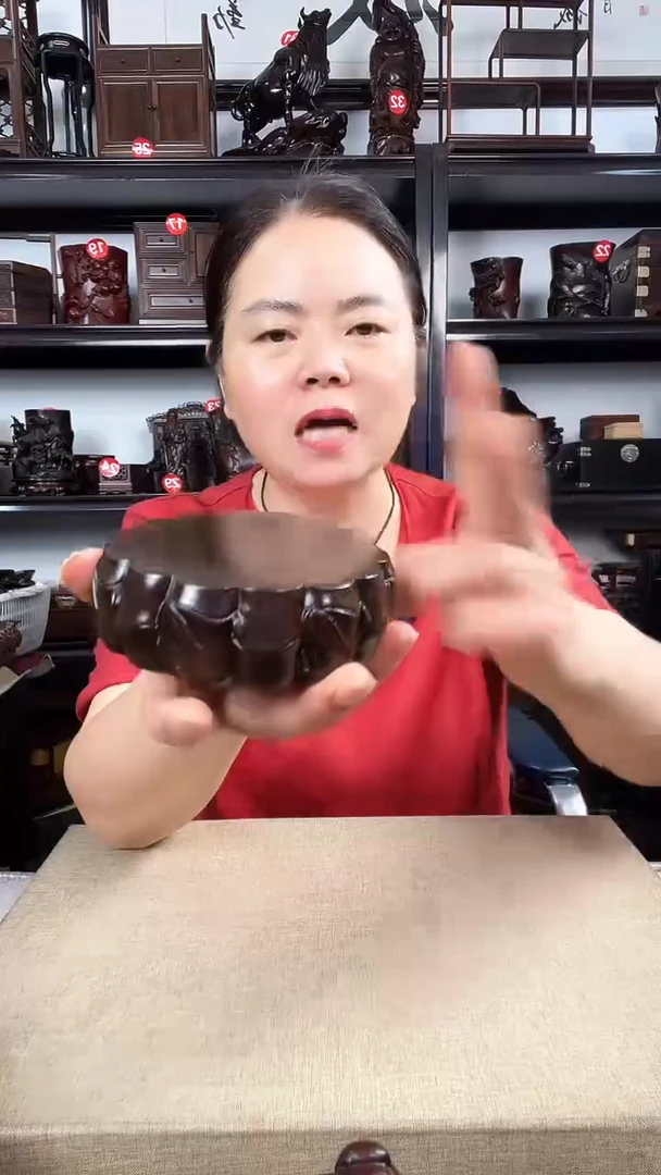 木小小号竹节圆老李红木工艺品