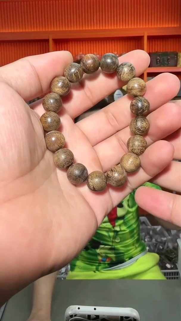 沉香手串52号单圈达拉干13g1.2多样性发一