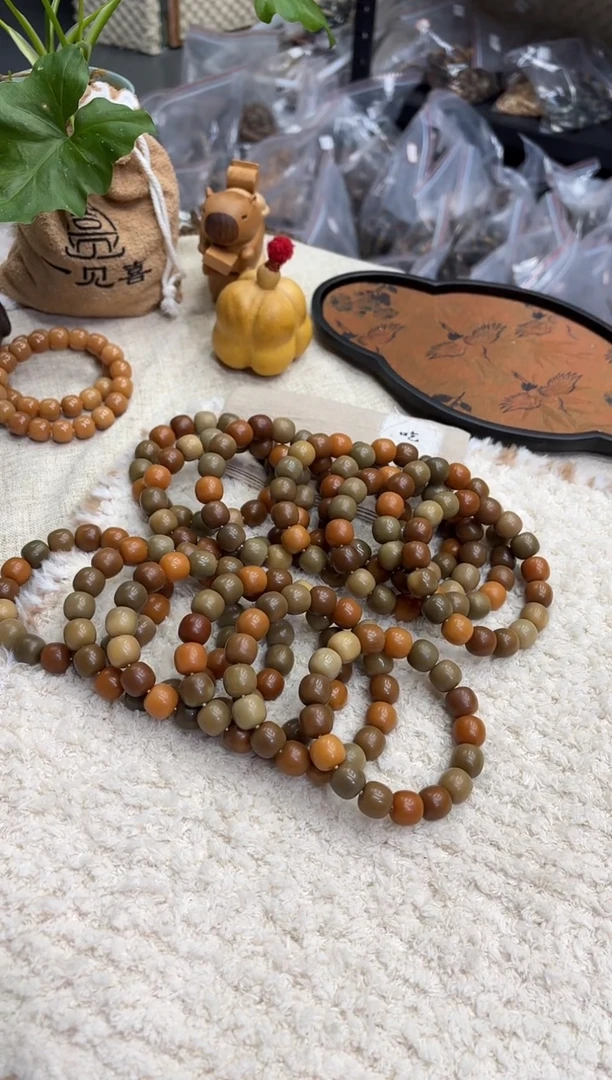 菩提根/象牙果手串15干磨（530）