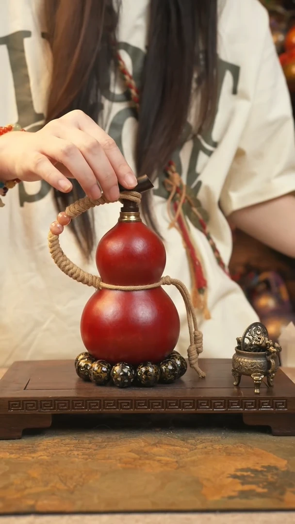 198大漆一物一拍记葫堂出品【不带手串】