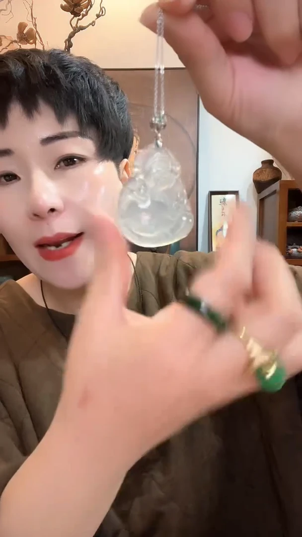 吊坠(赠链)未镶嵌翡翠433