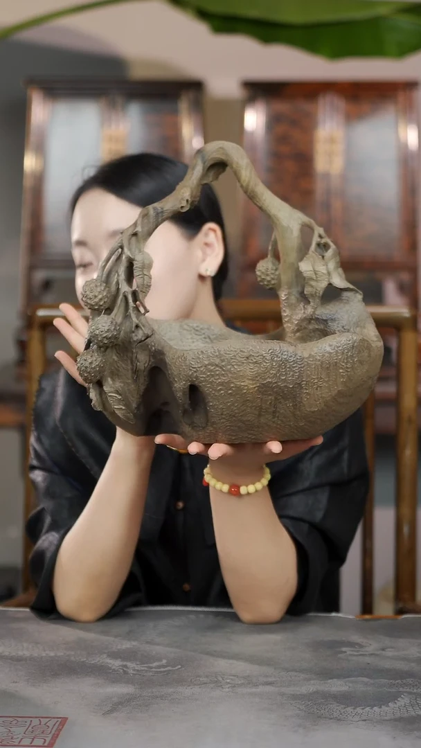 金丝楠手作精工荔枝果篮108