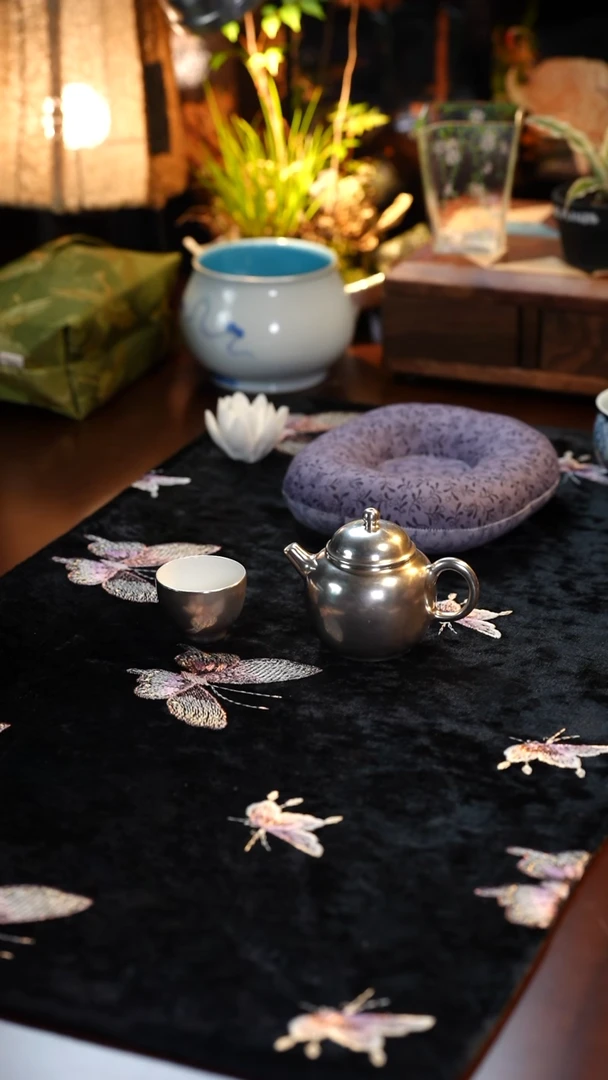 溜银泡茶壶加溜银主人杯