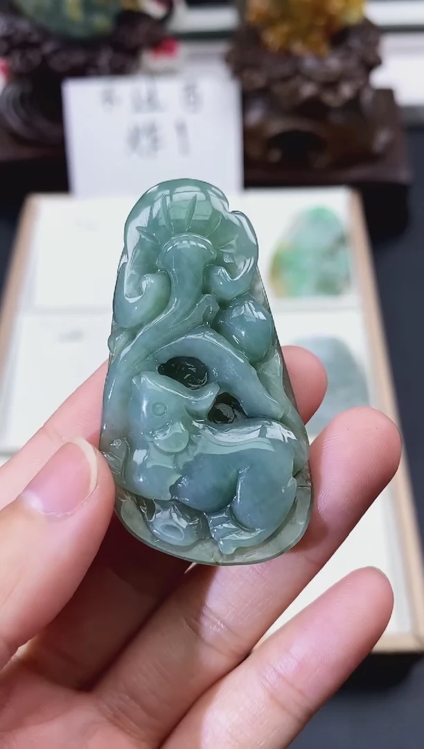 颈饰未镶嵌翡翠天然缅甸A货翡翠