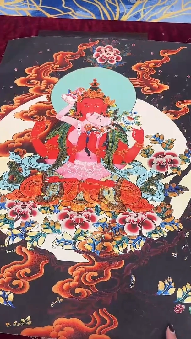 卷轴画唐卡16006