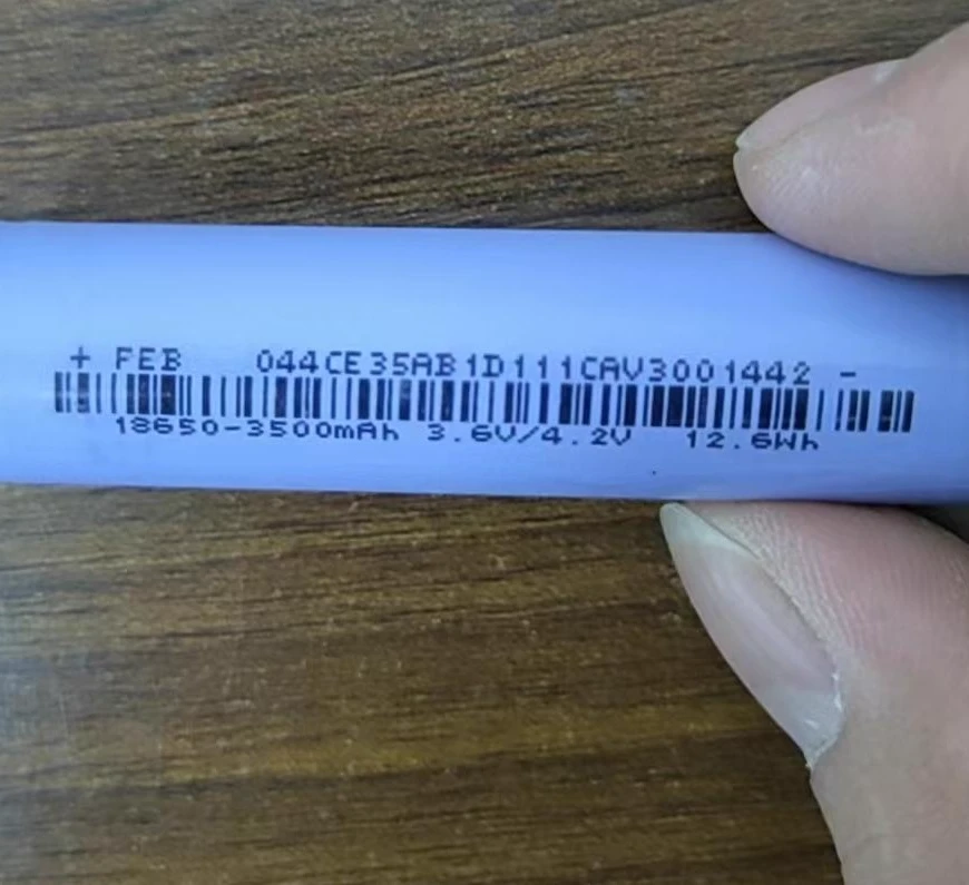 厂家自销FEB远东电池5C动力18650 3500mah可充电锂电出口认证齐全