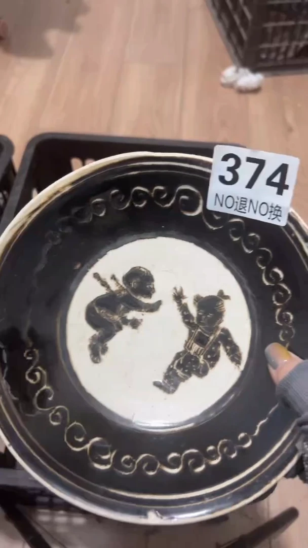 陶瓷豬*爺工艺品000374