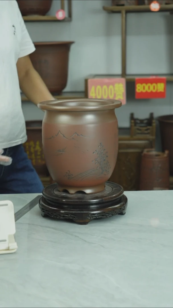 束腰Y****8全手工制作高温烧制瑕