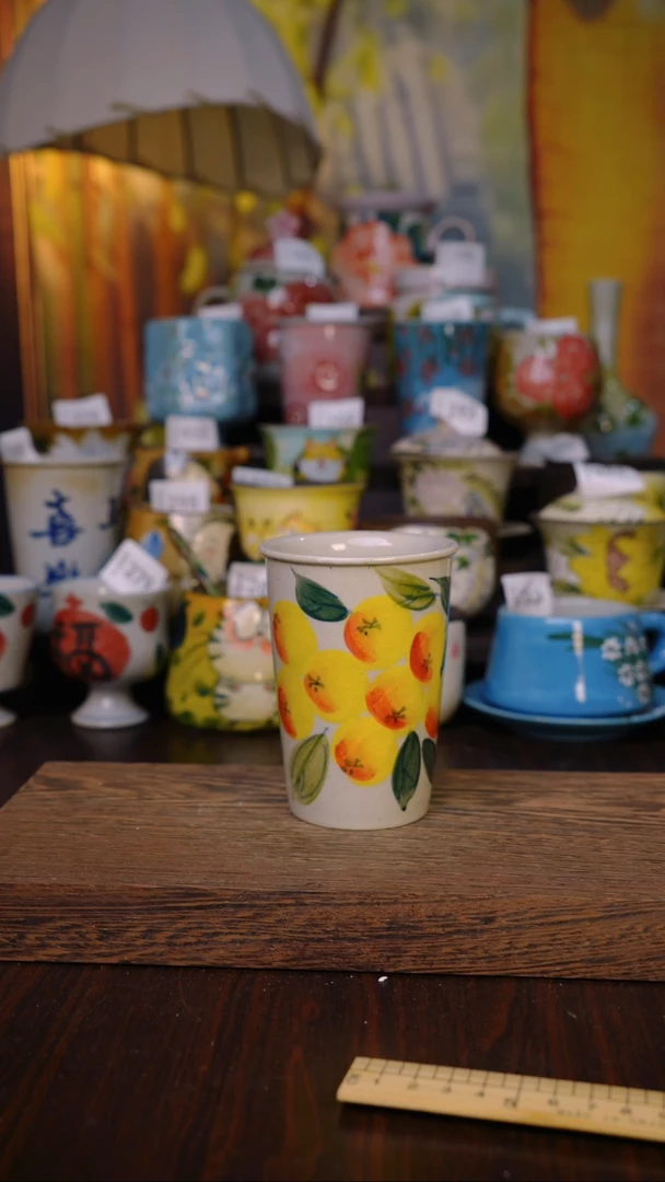 摆件泥垚手作 景德镇手工手绘器物
