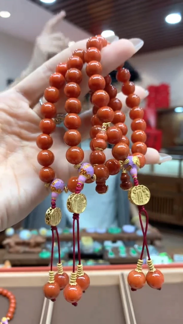 【闪购商品】南红玛瑙手串未镶嵌手串多样性发货1件