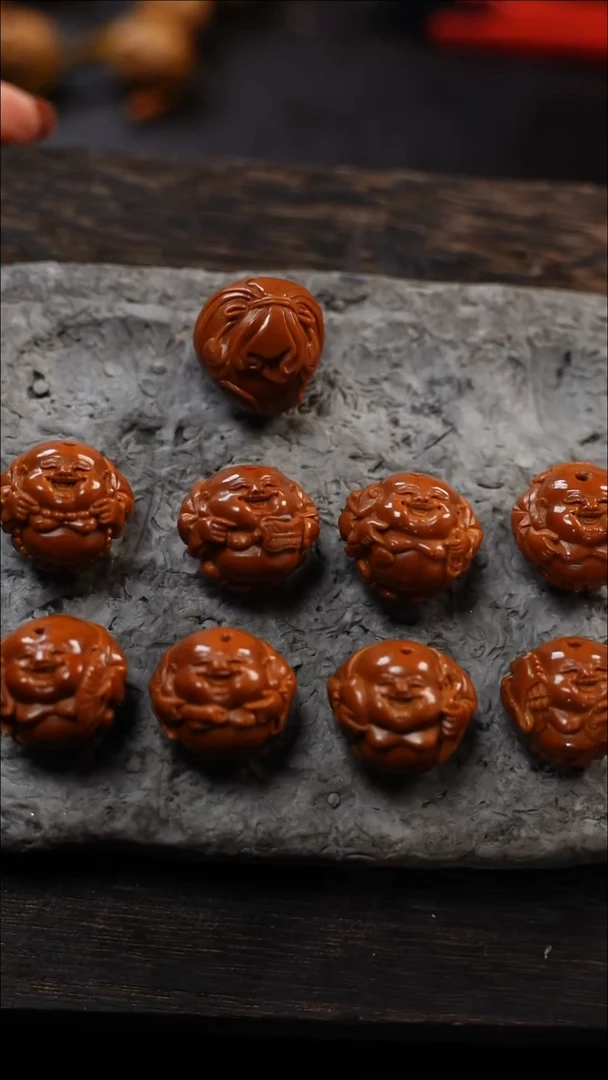 手串/手链橄榄核九林核雕文玩作品